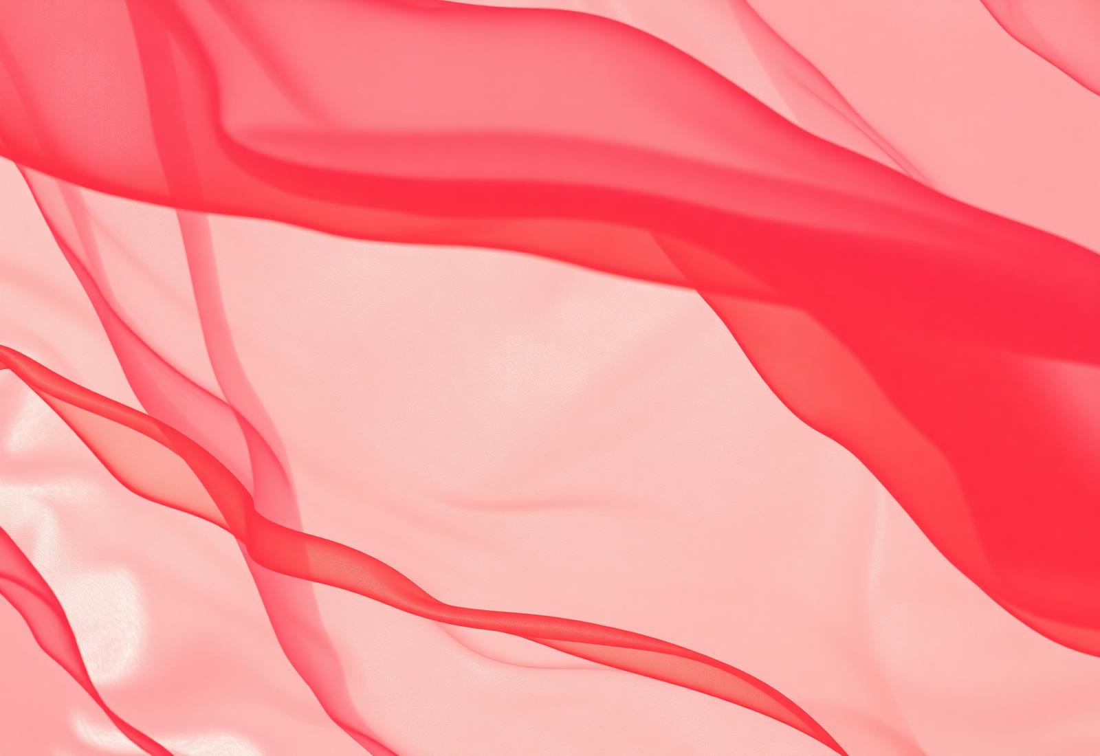 Soft flowing silk in warm pink tones